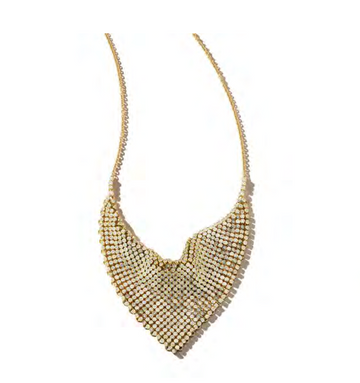 Disco Scarf Necklace