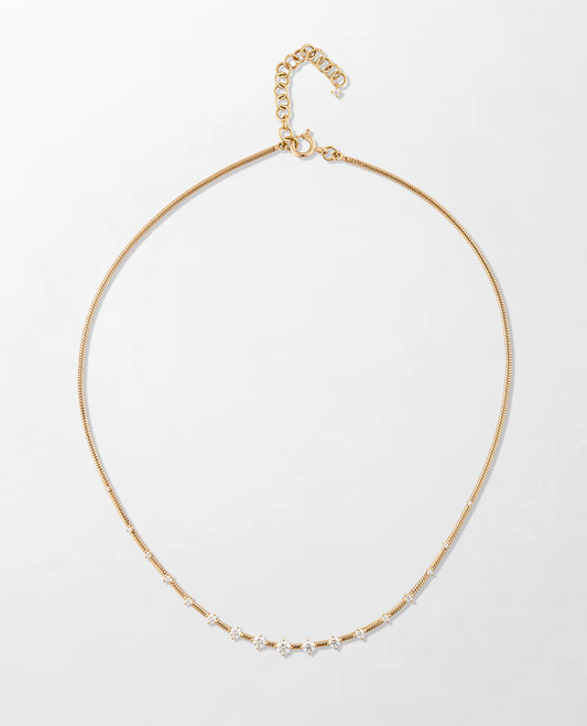 Diamonds on Chain Necklace