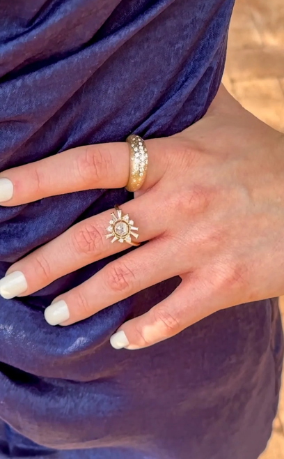 Diamond Stacking Ring