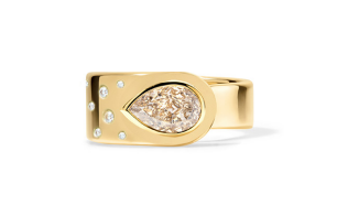 Facet Overlap Ring - Medium