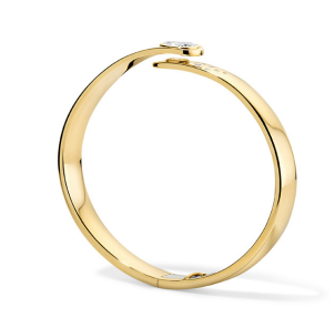 Facet Overlap Bangle