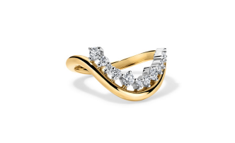 Mara Large Curved Ring I