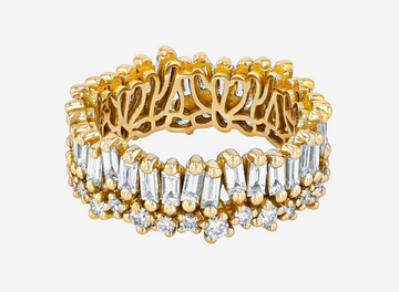 Short Stack Diamond Eternity Band