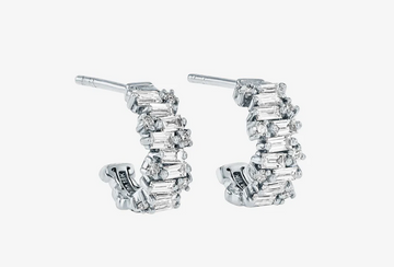 Shimmer Diamond Mini Huggies