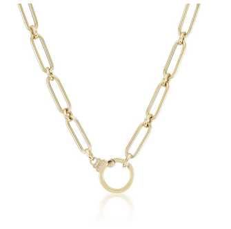 Paperclip Chain with Diamonds