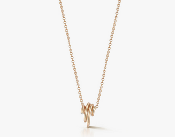 Thoby 18K Yellow Gold Small Spiral Necklace