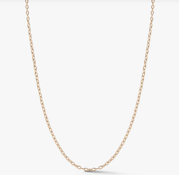 Saxon 18K Rose Gold Chain Necklace