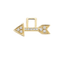 Arrow EarWish with Diamonds