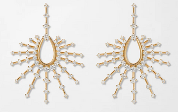 Clarity Small Diamond Drop Earrings