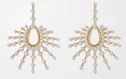 Clarity Small Diamond Drop Earrings