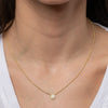 Double Orbit Diamond Necklace