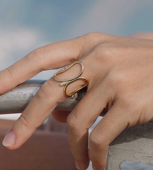 Fluid Diamonds Chain Ring