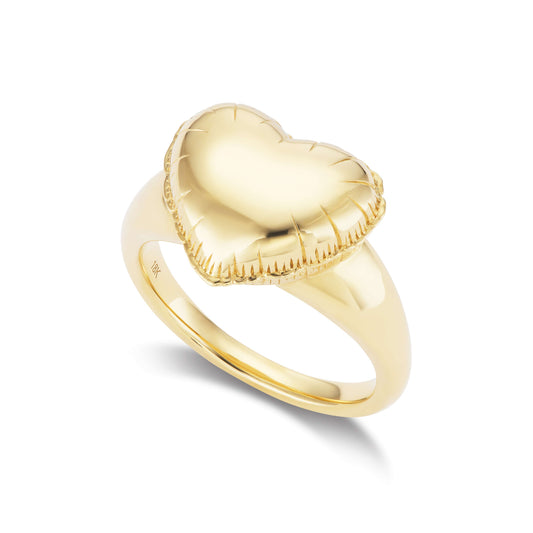 Heart Balloon Signet Ring