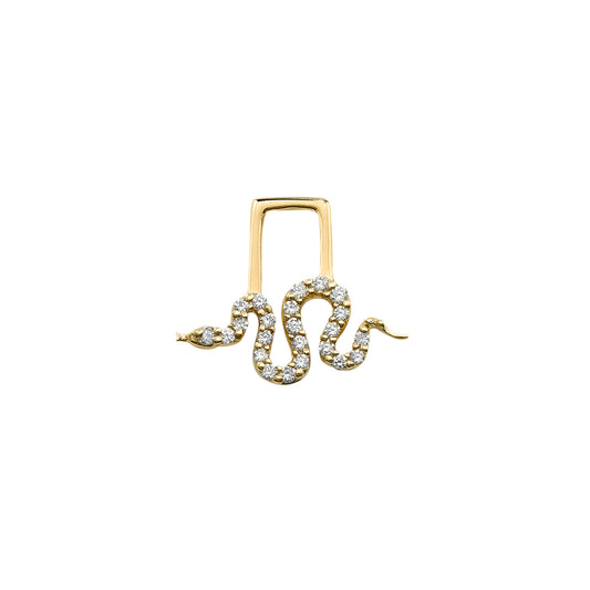 Snake EarWish with Diamonds