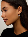 Small Stella Drop Diamond Earrings
