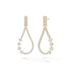Small Stella Drop Diamond Earrings