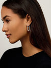 Small Stella Ellipse Diamond Earrings