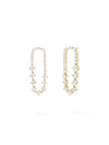 Small Stella Ellipse Diamond Earrings