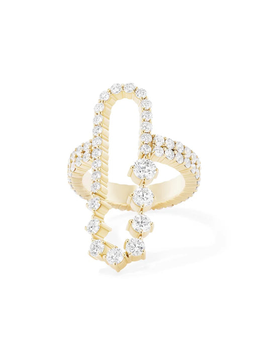 Stella Ellipse Diamond Ring