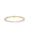 Stella Triplet Station Diamond Bracelet