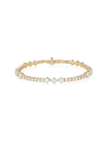 Stella Triplet Station Diamond Bracelet