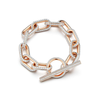 Saxon All Diamond Jumbo Chain Link Bracelet