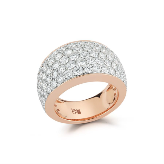 Lytton Pave Diamond Wide Ring