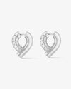 Small Oera Earring - White Gold