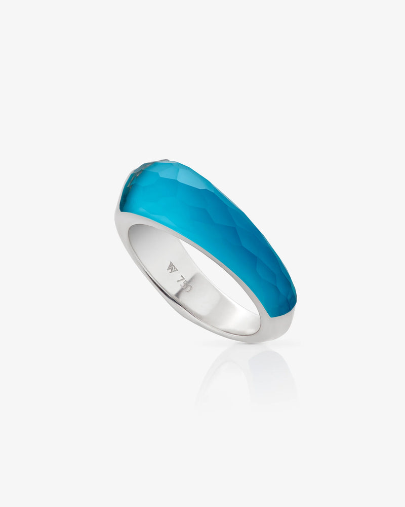 CH2 Shard Stack Ring - Turquoise