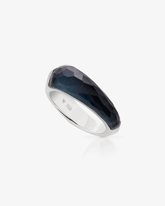 CH2 Shard Stack Ring - Hematite