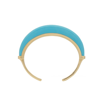 Luna Cuff XS/S - Gold Turquoise