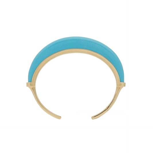 Luna Cuff XS/S - Gold Turquoise