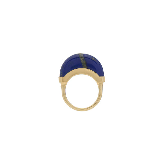 Luna Ring - Gold and Lapis