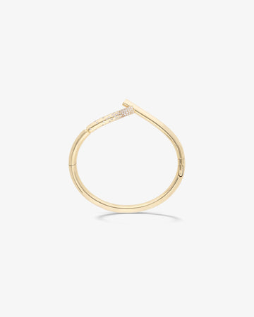 Loop Bracelet - Paved with Diamonds