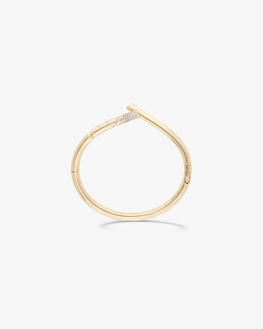 Loop Bracelet - Paved with Diamonds