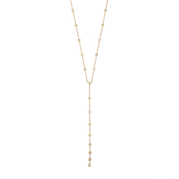 19 Diamond Y Necklace