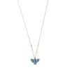 Baby Blue Opal Thunderbird Necklace