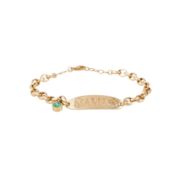 "MAMA" Birthstone ID Bracelet