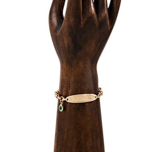 "MAMA" Birthstone ID Bracelet