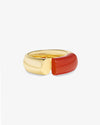Oera Ring - Carnelian Cut Out Version