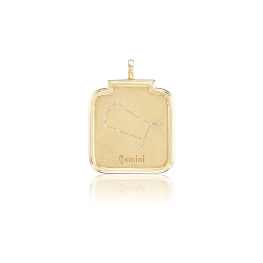Gemini Zodiac Pendant