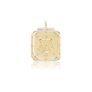 Libra Zodiac Pendant