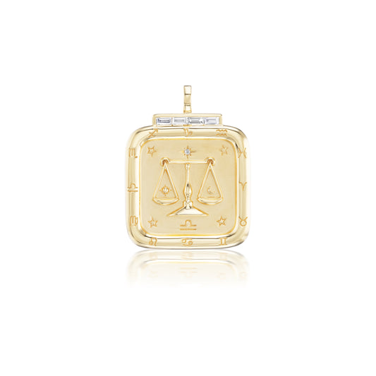 Libra Zodiac Pendant