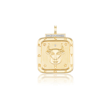 Taurus Zodiac Pendant