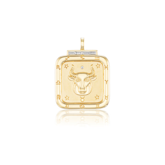 Taurus Zodiac Pendant