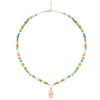 Amber Beaded Necklace