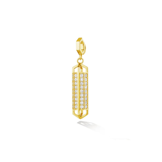 B Home Diamond Charm Elongated
