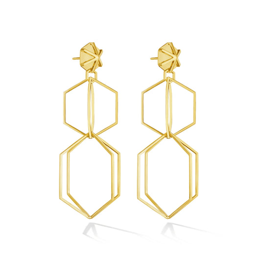 B Home Drop Earrings