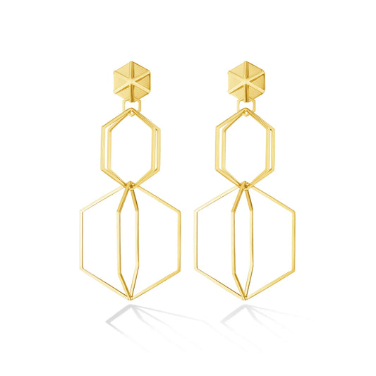 B Home Drop Earrings
