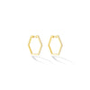 B Home Hoop Medium Earrings